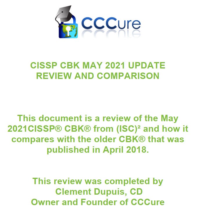 Thorough document comparing the 2021 CBK Update to the old CBK